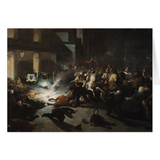 Attempted Assassination of Emperor Napoleon Cards (Front Horizontal)