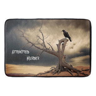 Attempted Murder  Bath Mat