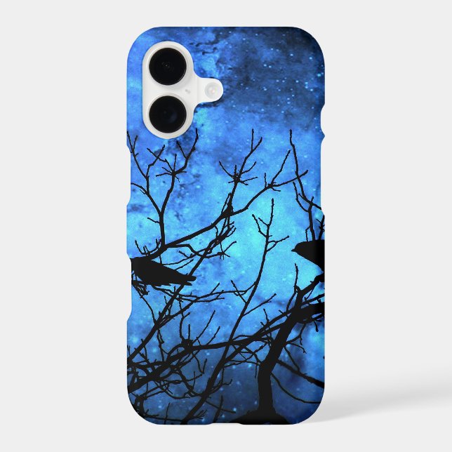 Attempted Murder: Crows, Blue Skies Iphone Case (Back)