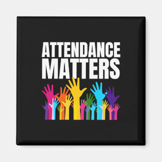 Attendance S Sticker  Magnet