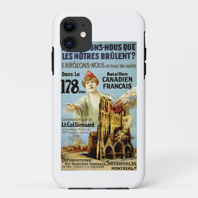 Attendrons-Nous Que Les Notre Brulent Case-Mate iPhone Case (Back)