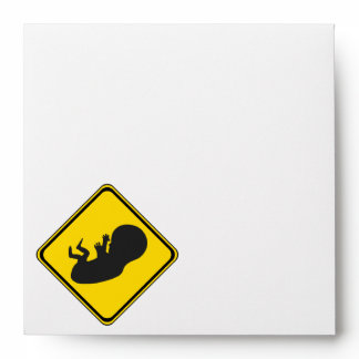Attention: Baby Ahead! Envelope