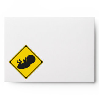 Attention: Baby Ahead! Envelope