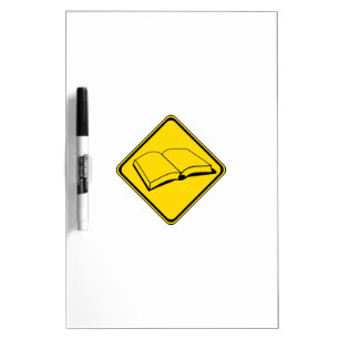 Attention: Books! Dry-Erase Board