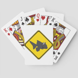 Attention: Catfish Crossing! Poker Cards