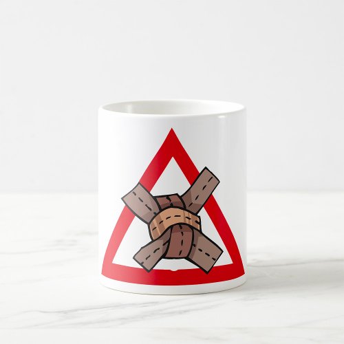 Attention Crossing Coffee Mug