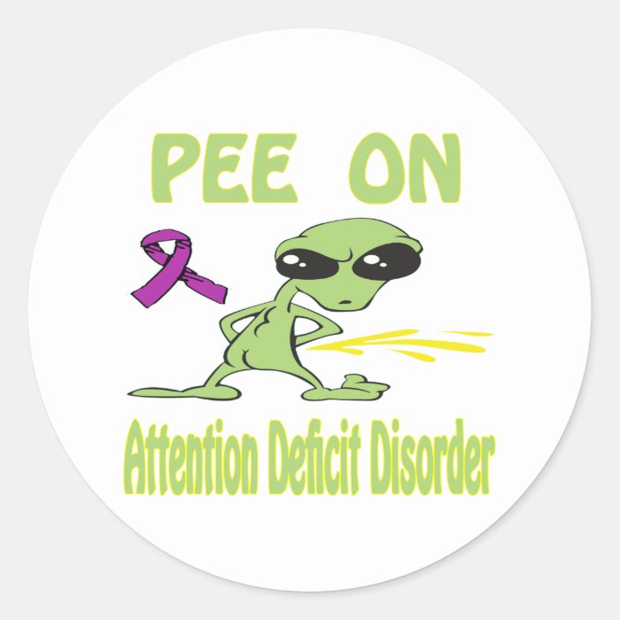 Attention Deficit Disorder Stickers