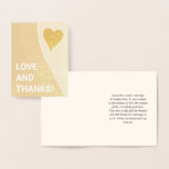 [ Thumbnail: Attention-Grabbing, Bold "Love and Thanks!" Card ]