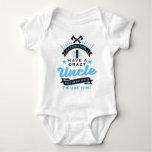Attention I Have A Crazy Uncle Baby Bodysuit at Zazzle