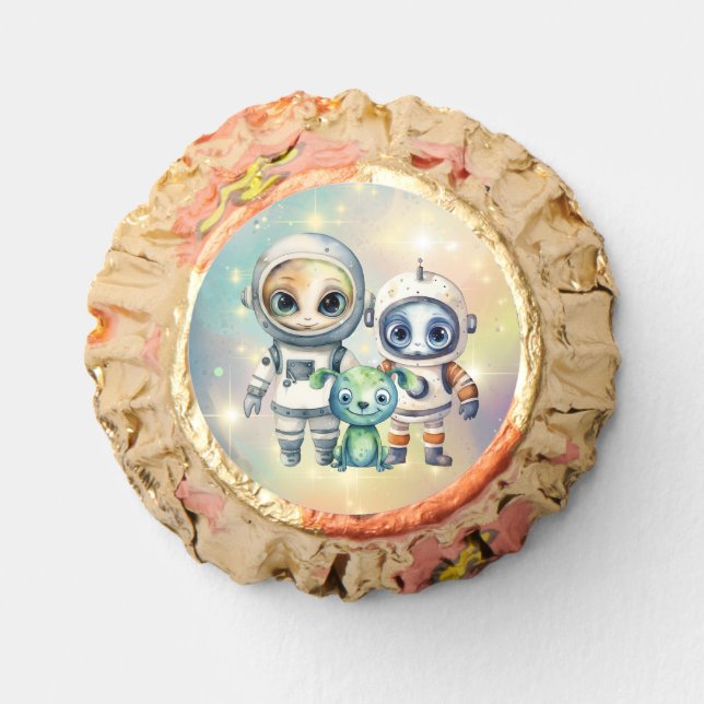 Attention Intergalactic Plain Birthday   Reese's Peanut Butter Cups (Front)