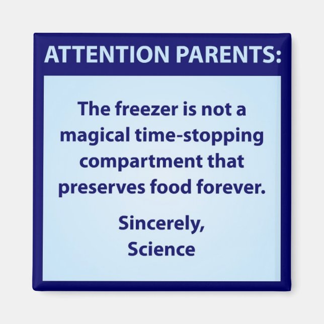 Attention Parents Magnet (Front)