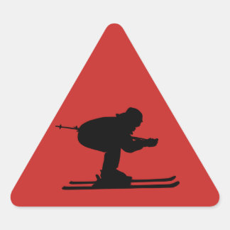 Attention pistes Rowdy Triangle Sticker