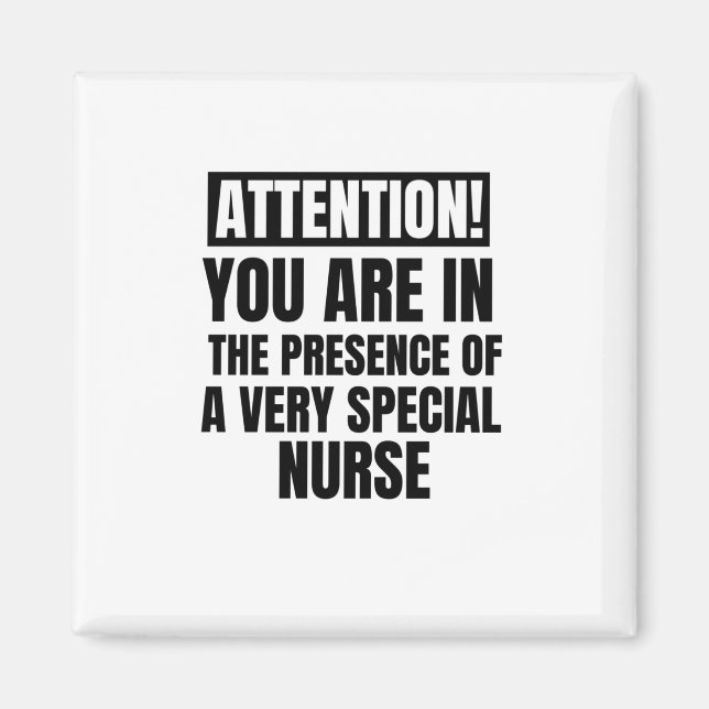 Attention you are in the presnce of a very special magnet (Front)