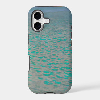 Attersee, Coastal Landscape Painting, Gustav Klimt iPhone 17 Case