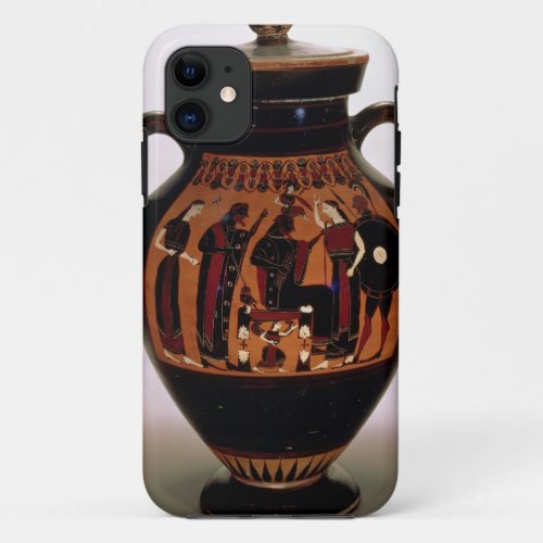 Attic black_figure amphora depicting the Birth of iPhone 11 Case