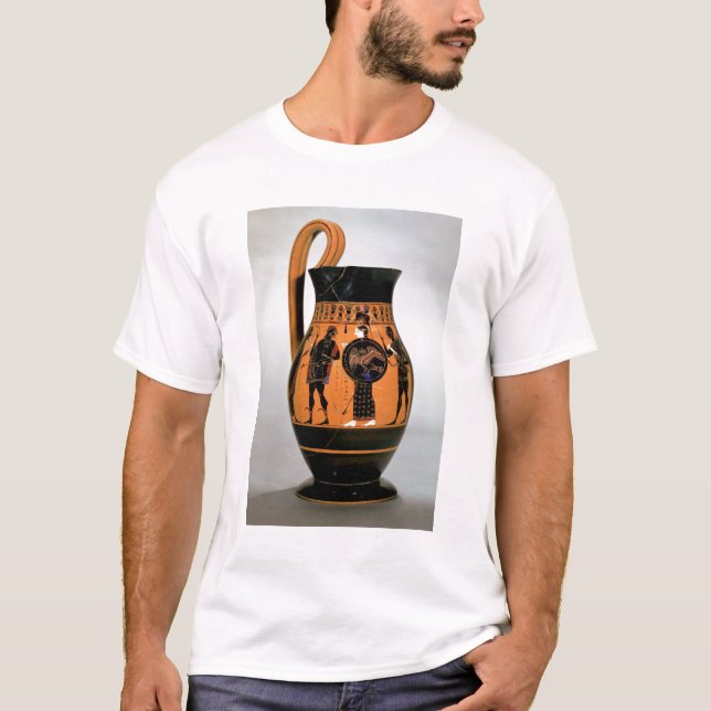 Attic black-figure olpe depicting Athena Confronti T-Shirt (Front)