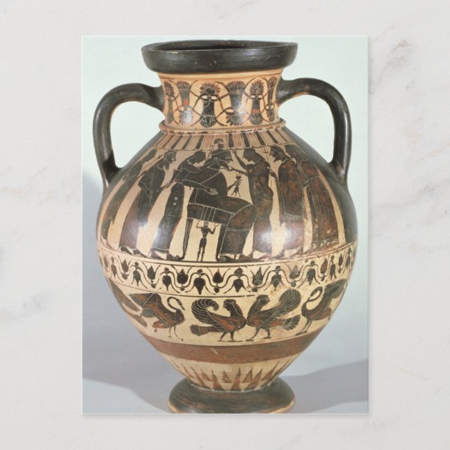 Attic Corinthian amphora Postcard (Front)