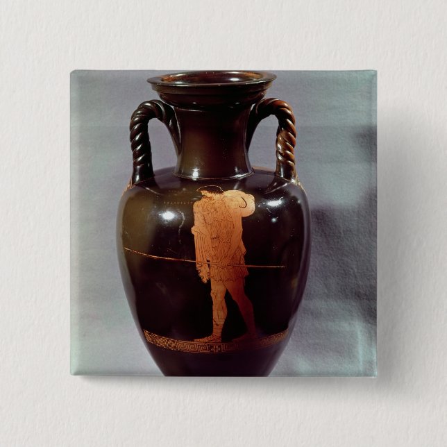 Attic red-figure amphora button (Front)