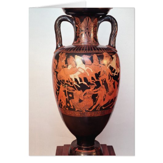 Attic red figure amphora cards (Front)