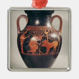 Attic red-figure belly amphora metal ornament