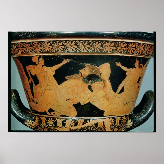 Attic red-figure calyx-krater 2 poster (Front)