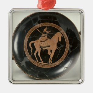 Attic red-figure cup depicting metal ornament