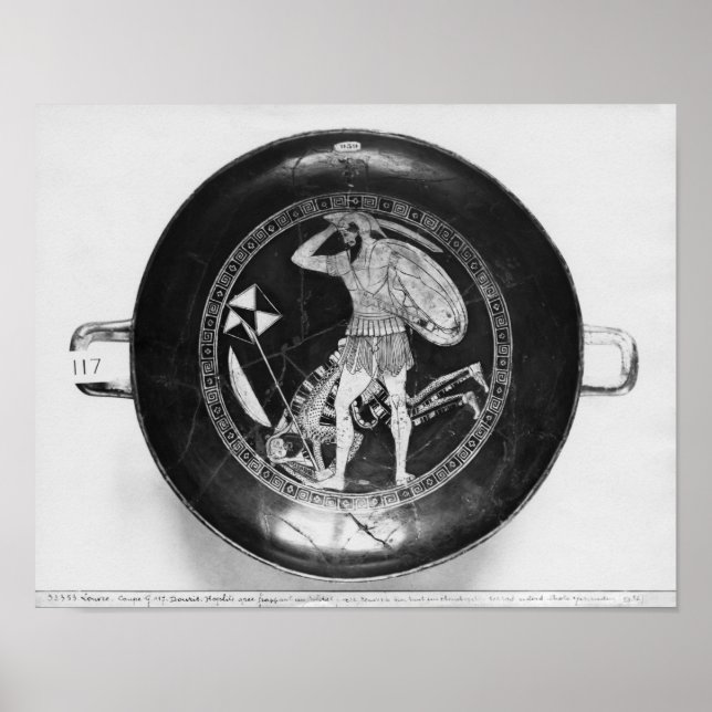 Attic red-figure cup poster (Front)