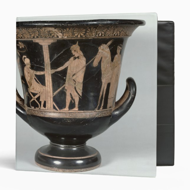 Attic red-figure kalyx krater 3 ring binder (Front/Inside)