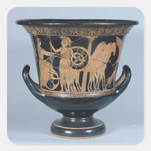 Attic red-figure kalyx krater square sticker