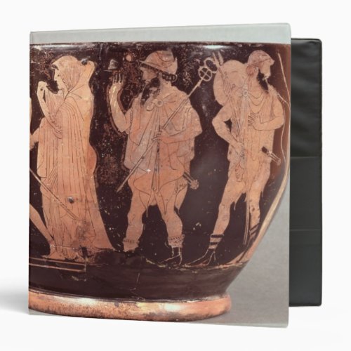 Attic red figure skyphos binder