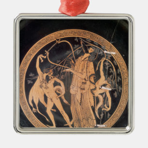 Attic red-figure vase metal ornament