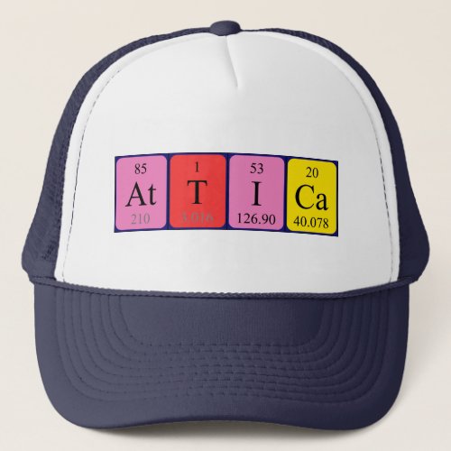 Attica periodic table name hat