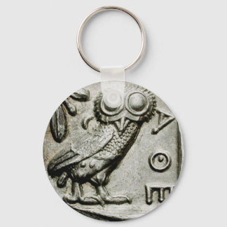 Attica Tetradrachm Owlthena Keychain