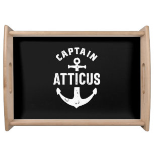 Atticus Personalized Name Birthday Gift Serving Tray