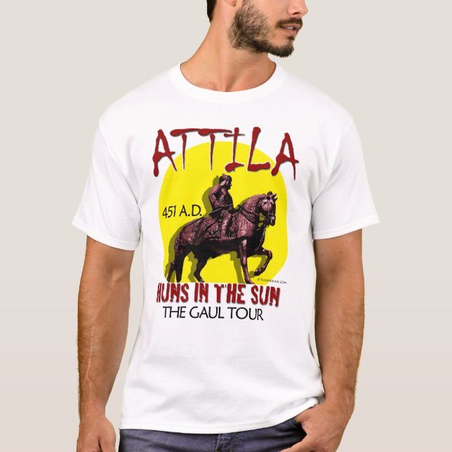 Attila 'Huns in the Sun' Tour (Men's Light Front) T-Shirt (Front)