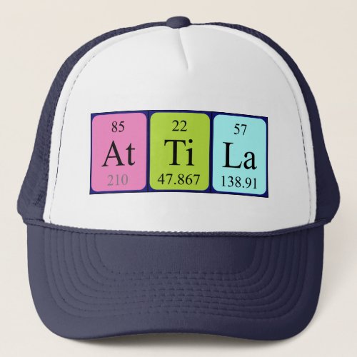 Attila periodic table name hat