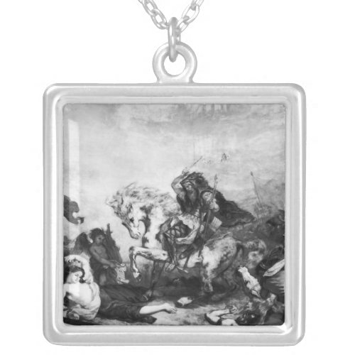 Attila the Hun  and his hordes Silver Plated Necklace