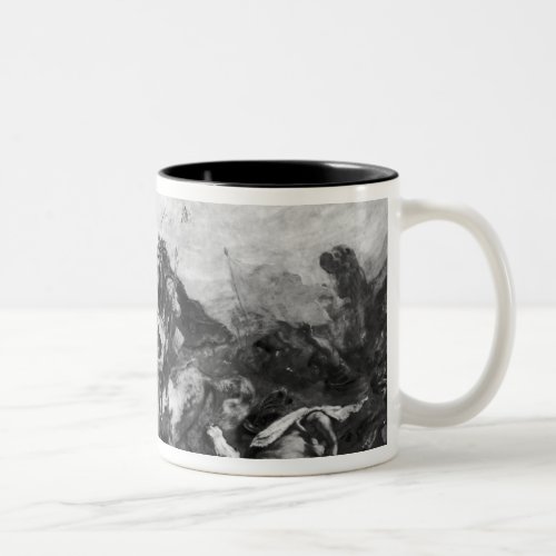 Attila the Hun  and his hordes Two_Tone Coffee Mug