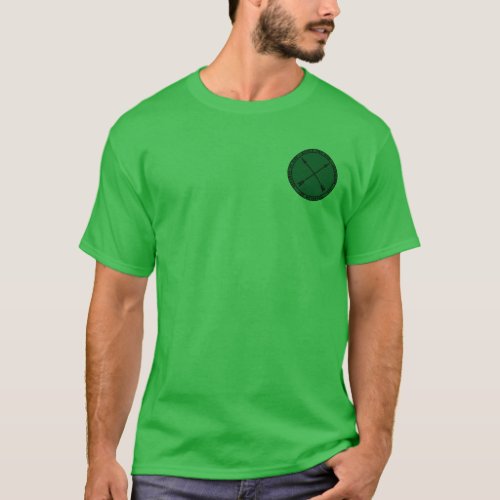 Attila the Hun Green  Black Seal Shirt