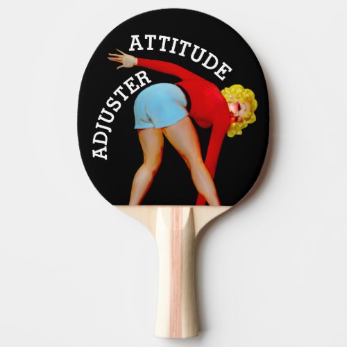 ATTITUDE ADJUSTER PINUP PING PONG Paddles