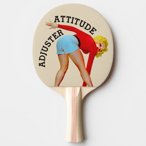 ATTITUDE ADJUSTER PINUP PING PONG Paddles