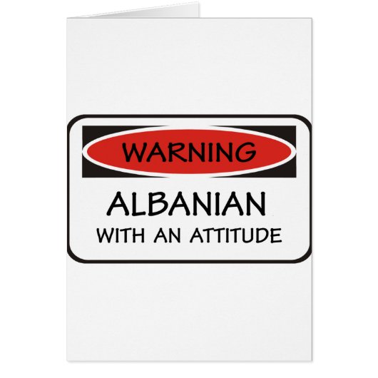Attitude Albanian Cards (Front)