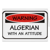 Attitude Algerian (Front Horizontal)