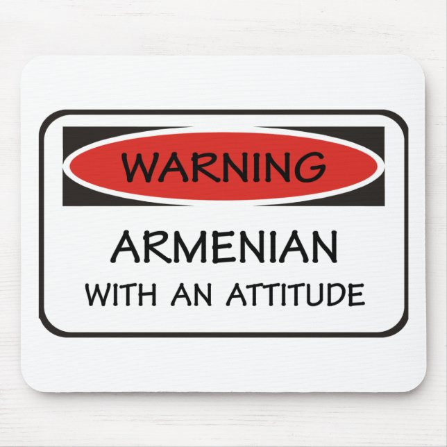 Attitude Armenian Mouse Pad (Front)