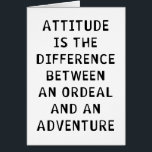 Attitude Difference Card<br><div class="desc">See More at http://Label-Me-Happy.com</div>