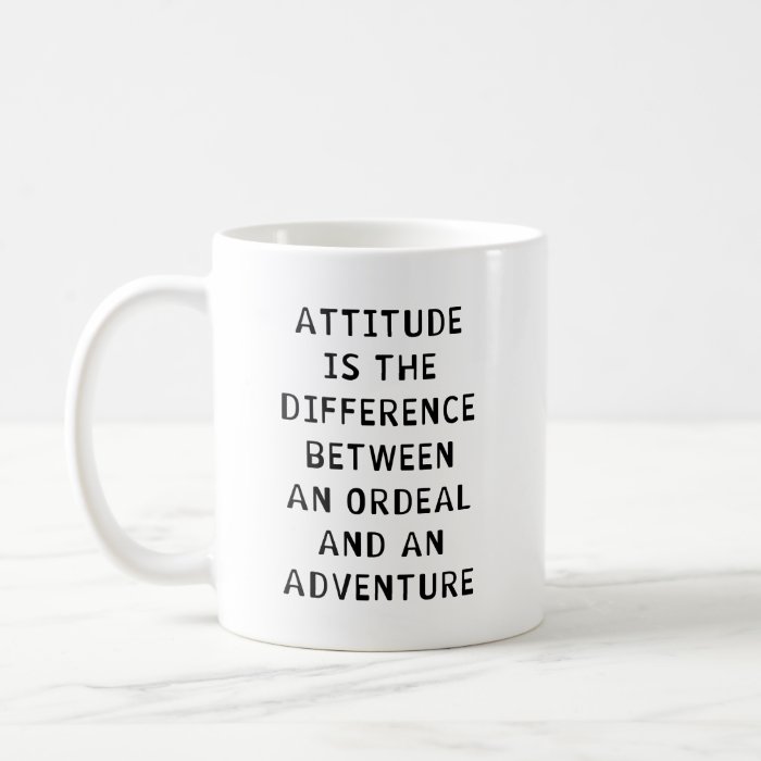 Attitude Difference Coffee Mug
