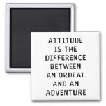 Attitude Difference Magnet at Zazzle