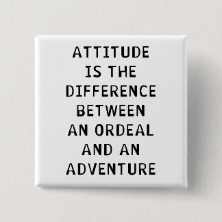 Attitude Difference Pinback Button