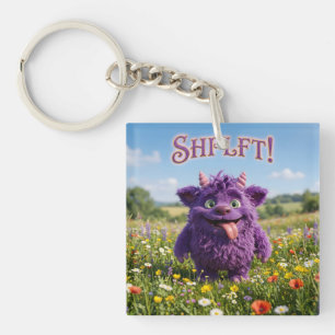 Attitude Fantasy Furry Critter Keychain