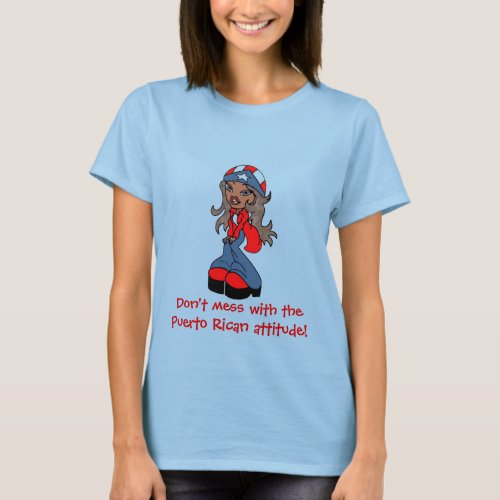 Attitude Girl T_Shirt